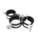 Heavy Duty Strut Channel Pipe Clamp Rubber Reinforced Hanging Galvanized