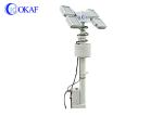 RS485 6M Mobile Aluminum Telescoping Mast 4*120W CREE Lamp