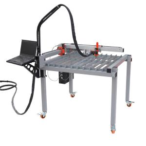 China 220V Small CNC Plasma Cutting Table mini plasma table For 1-10mm Metal Steel factory