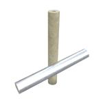 Fireproof Insulated Mineral Wool Tube Insulation Rock Wool Pipe Cover In HVAC