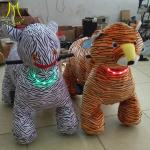 Hansel Christmas walking animal safari ride for mall electronic game machine