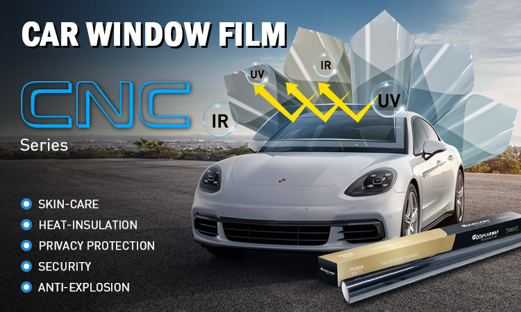 Solar Window Film Tint Film Nano Ceramic Film 2mil Ultra Definition 0 Haze 6 Years Warranty