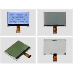 2.9 Inch COG Monochrome LCD Display 240x128 FSTN Dual Interface COG Dot Matrix