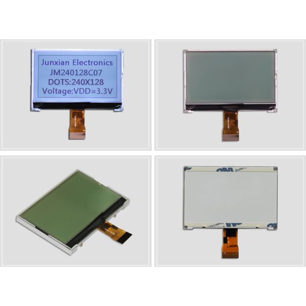 2.9 Inch COG Monochrome LCD Display 240x128 FSTN Dual Interface COG Dot Matrix Display