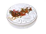 Christmas Cake Large Round Gift Box With Customized Logo Print