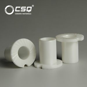 China Zirconia Advanced Structural Ceramics Step Sleeve Bushing on sale
