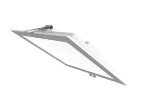 China Color Changing Led Slim Round Panel Downlight Plastic Housing For Kitchen / Live Room factory