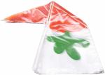 Polypropylene Plastic Party Sweet Cone Bags Disposable With Gold Twist Ties