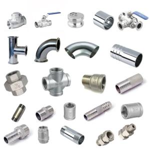China Female Thread Npt bspt bsp Standard Stainless Steel SCH 10 40 Press Pipe Fittings factory