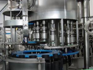 China 40 Filling Head 16000 BPH Small Scale Juice Bottling Equipment factory
