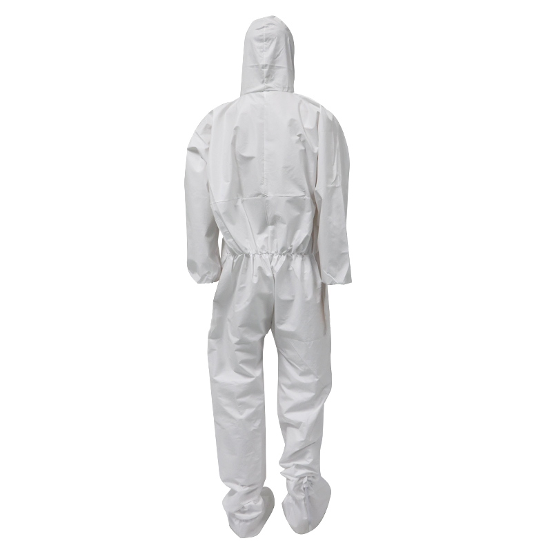 OEM EN13485 Type 6 Ppe Kit Chemical Disposable Coverall Waterproof