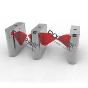 China 60W Wheelchair Pass Flap Barrier Turnstile 900mm Width factory
