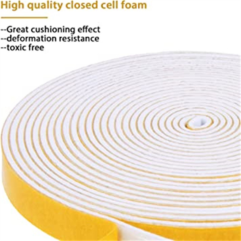 11 X 11 X 2inche Self Adhesive Foam Weather Stripping Air Conditioner Foam Weather Seal