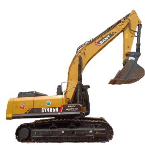 China 48.5 Ton Used Sany SY485H Excavators Better Performance Better Condition Guaranteed factory