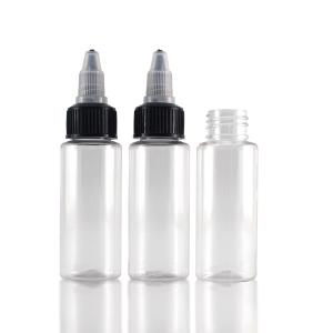 China Twist Cap PETG Sanitizer 5ml ODM Plastic Container Bottles on sale