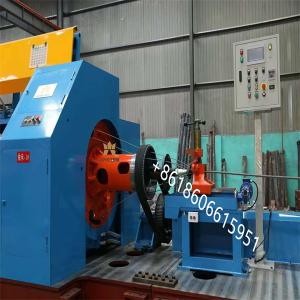 China 800/3 Galvanized Steel Rope Tubular Stranding Machine Welded Mesh Fence Making factory