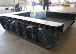 Platform Type Rubber Track Undercarriage System 1850mm Length For Carrying