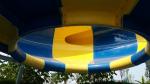 Guangzhou Vison Fiberglass Water Slides For Extreme Fun With Space Bowl HT-11