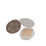 Custom Name Logo Printing Creative Cosmetic Shaped Wooden White Tip Matches