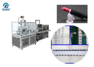 China Semi Auto Silicone Mould Lipbalm Filling Machine For Soft Viscosity Materials factory