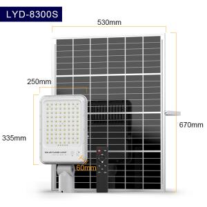 China Solar Powered Waterproof Flood Lights With 3.2V 40AH Battery 120° Beam Angle factory
