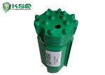 Hard Water Well Drill Bits T45 89mm Ballistic Mining Drill Bits 4 Flushing Holes