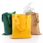 Reusable Recycled Blank Plain Canvas Tote Bags Bulk For Grocery Eco Friendly