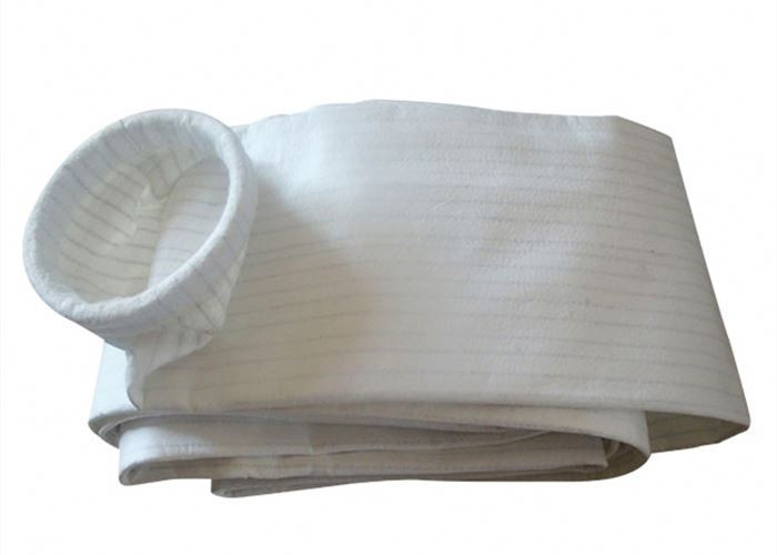 Pocket Filter Polyester Felt Filter Bag Neat Smooth Surface 500gsm Weight