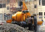 High Pressure Electric Concrete Mixer Pump Machine Skid Steer Forced JBT30 Model