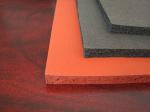 Double Sides Impression Fabric Silicone Sponge Sheet , Silicone Foam Sheet Heat
