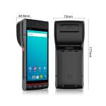 Waterproof Android Handheld PDA Sticker Label Printer Device For Express