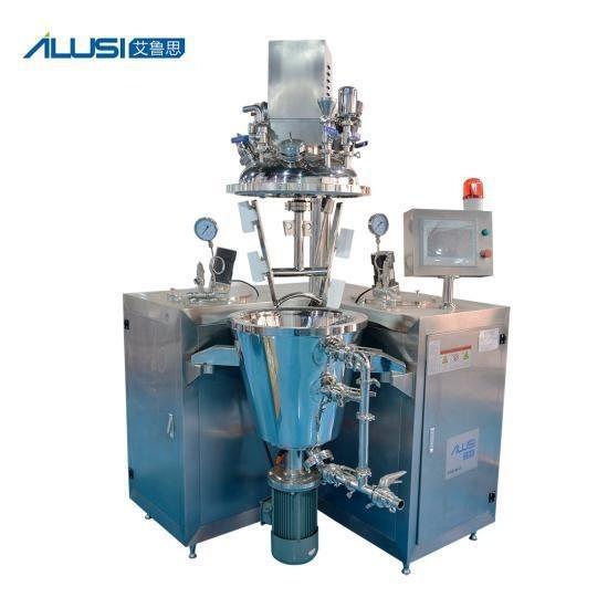 Stainless Steel Hydraulic Lifting Vacuum Mascara Homogenizing Emulsifier