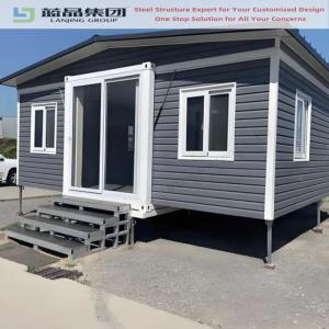 China Prefab 20ft 40ft Folding Container Homes Mobile Portable Tiny 2 3 Bedrooms factory