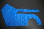 Blue Red Yellow Gree PE Apron Flat Packed , Disposable Medical Aprons Waterproof