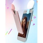 Mini Portable Selfie Beauty Fill Light Phone Clip USB Recharge Three Brightness