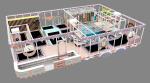 200 Squares Dream Indoor Playground OEM Adventure Indoor Playground With