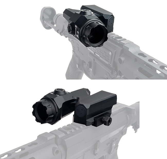 Waterproof Tactical Hunting Scope Matte Finish 6 x Magnification D-EVO 6x20mm