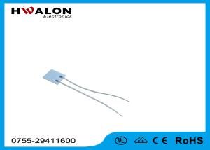 China 12V 1.3mm Thickness Thermostatic Insulation PTC Resistor Alumina Ceramic Heaters factory