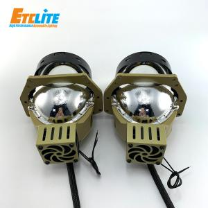 China 3in Led Light In Projector Lens , H9 H8 9600LM Low Beam Headlight Bulb factory