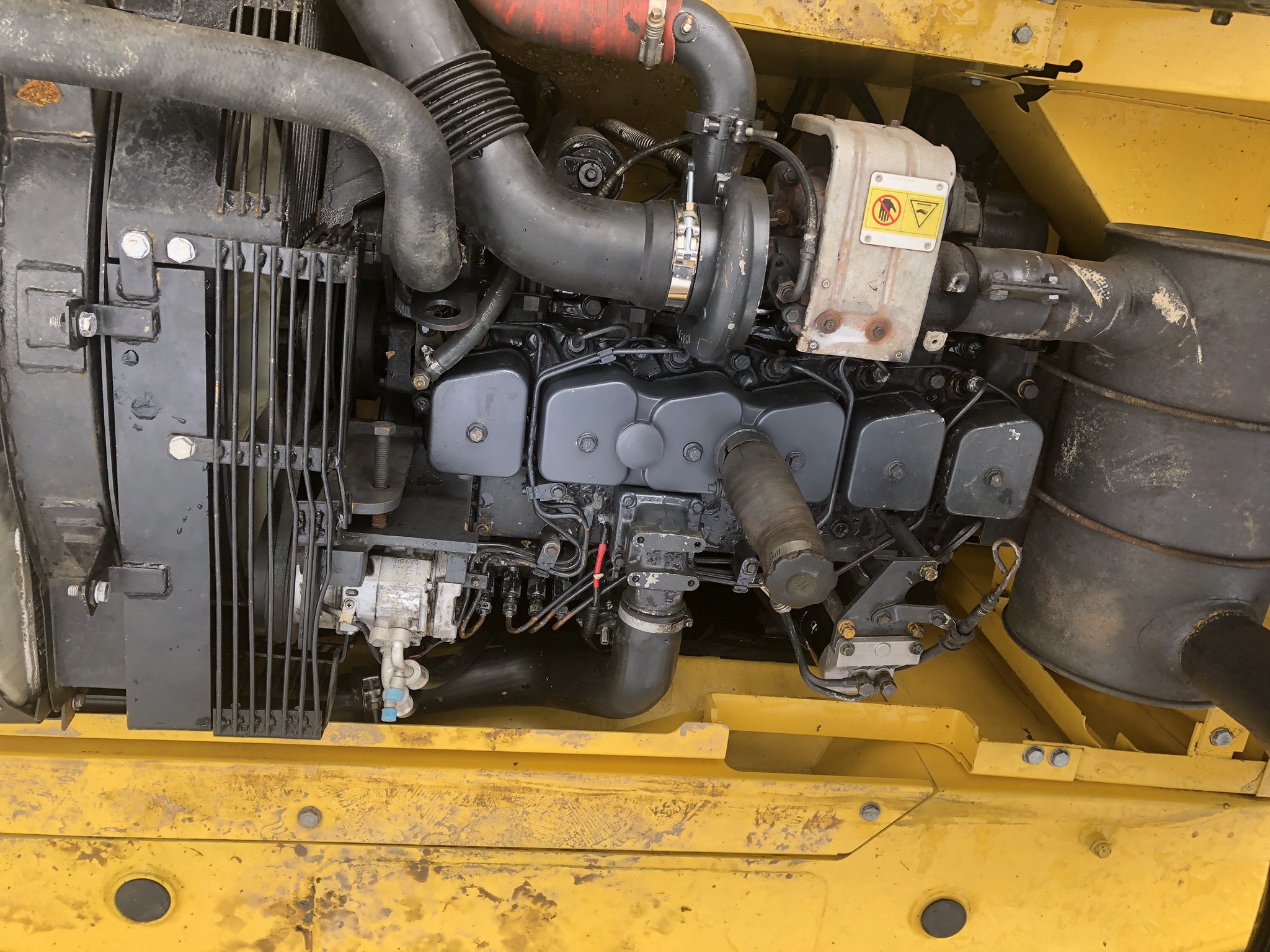 Used excavator 20 30 40ton Komatsu excavator PC300 PC200 PC400 in anhui