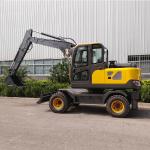 Earthwork Projects Hydraulic Shovel Digger Wheeled Construction Equipment