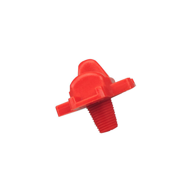 Horizontal Side Mount 8mm Pipe Poultry Water Drinkers Chicken CNC