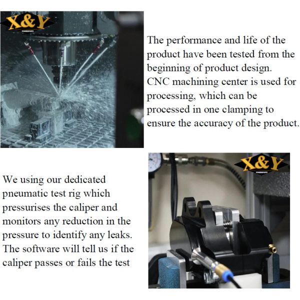 Rear Brake Caliper Assembly with Parking Brake for Honda 43250-HN1-006