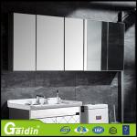 bathroom furniture aluminum material standard aluminum bathroom cabinet with LED