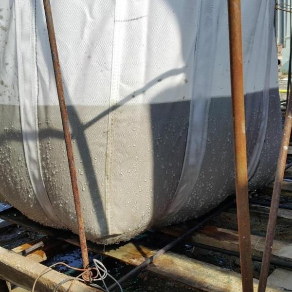 GT200 High flow rate PP Monofilament woven geotextile dewatering geobag with