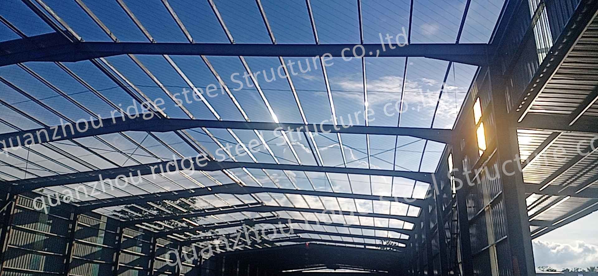 Lightweight Prefab Steel Workshop Steel Structure Roof Warehouse Steel Structure Shed for Welding Processing