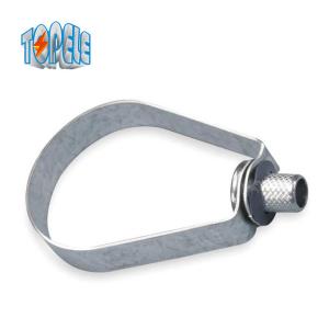 China Steel Zinc Plated UL Pipe Hangers And Clamps BS4568 Conduit factory