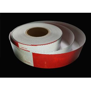0.05*45.72m Dot C2 Reflective Tape White and Red For Trucks