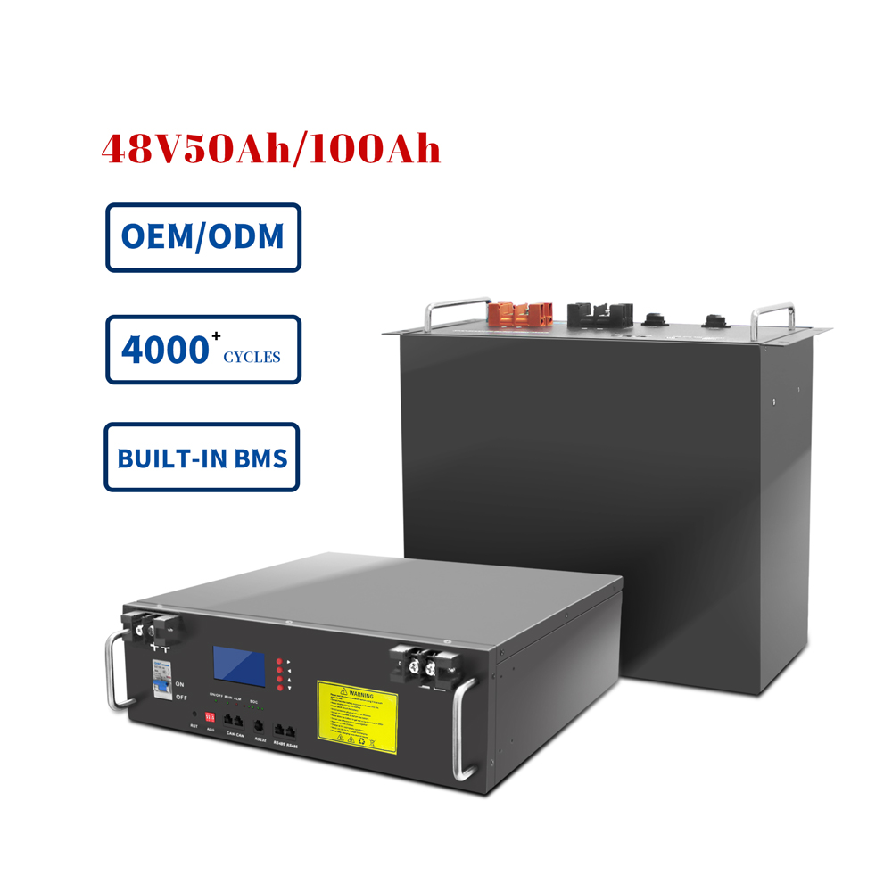 5kw Rack Mount Battery Off Grid Solar Power System 48V Lifepo4 Battery Pack