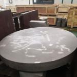 Military 7075 T6 Disc Aluminum Forging Parts Dia 3400mm